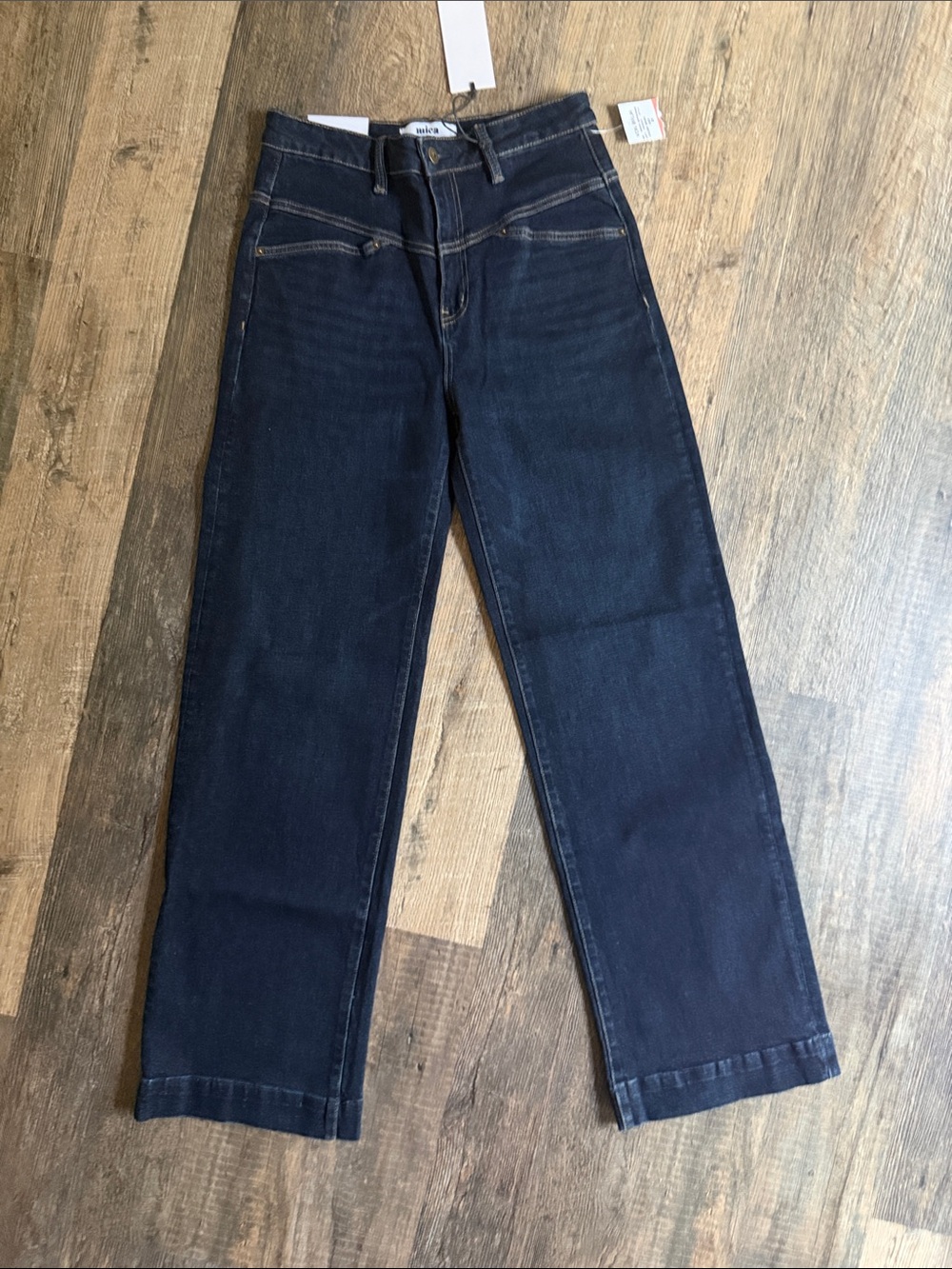 Mica Women's Dark Indigo Wide-Leg Jeans 3/26 NWT